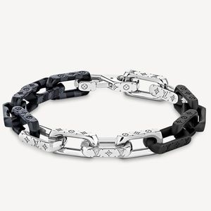 SOLD- Louis Vuitton Damier Chain Link Bracelet
